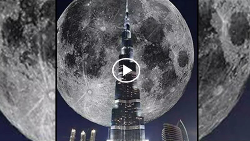بالفيديو .. القمر العملاق وتاثيرة على الارض