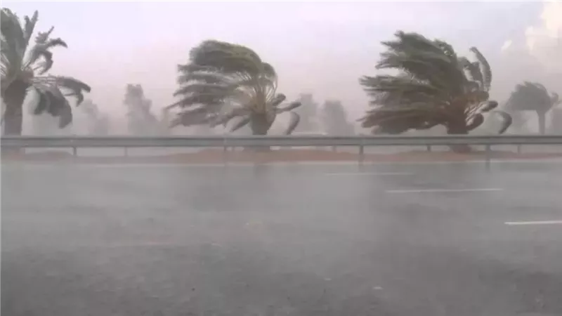 الأمطار الرعدية والسيول مستمرة على تلك المناطق واخيرا الأرصاد تعلن موعد انتهائها