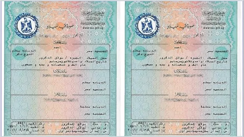 كيفية استخراج شهادة ميلاد بسهولة من موبايلك أونلاين 2024 بهذه الطرق