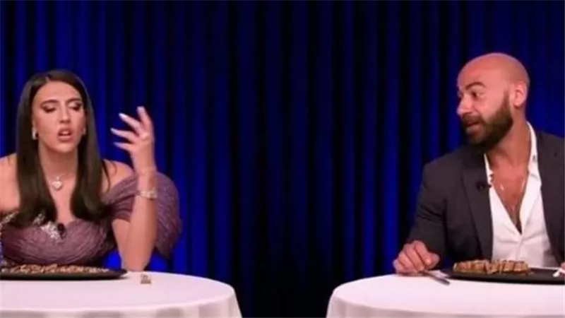 تحليل لغة الجسد لحلقة هادية غالب وأحمد غازي في the blind date show 
