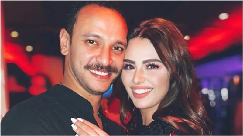 اخر ظهور لهنادى واحمد خالد صالح يثير ضجة ويحسم الجدل بشأن انفصالهم