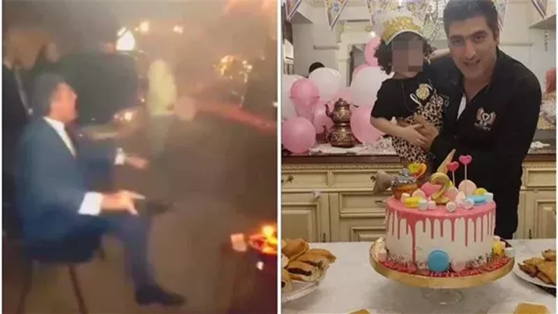 ضحايا الطلاق..أب ممنوع من رؤية ابنته يحتفل بعيد ميلادها في الشارع