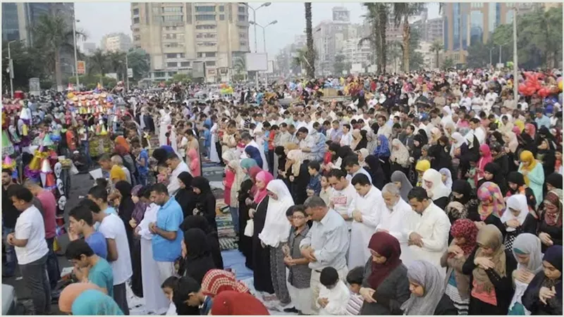 رسميًا من معهد الفلك: مواعيد صلاة عيد الأضحى في كافة محافظات مصر