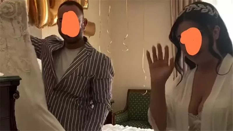 جوزها فين.. ظهور فيديو لفوتو سيشن عروسة يغضب الجميع والكل يعلق 