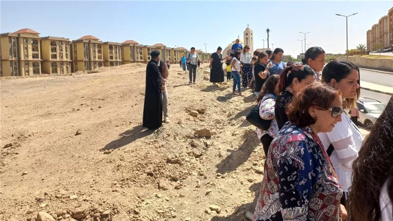 خدعونا....أزمة أرض كنيسة جاردينيا تتفاقم وتطور الأحداث بشكل خطير بعد عودة معدات الحفر الآن