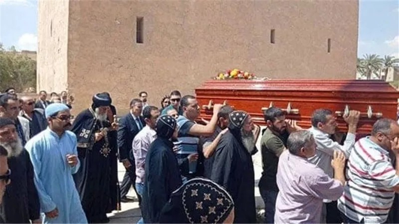 الحزن يسكن قلوب رهبان ومحبى دير ابو مقار من جديد بعد نياحة قيادة كنسية كبيرة بشكل مفاجئ