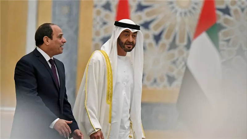 تفاصيل زيارة رئيس الإمارات محمد بن زايد مع الرئيس السيسي