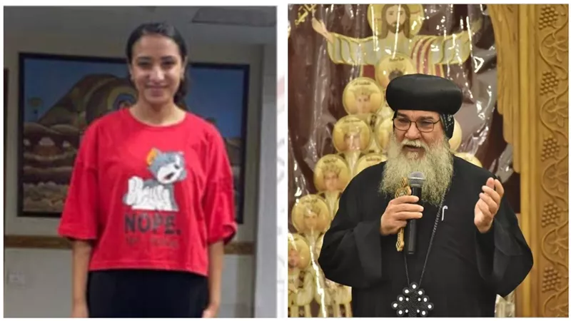 الأسد يفعلها من جديد.. الأنبا مكاريوس يعلن عودة الفتاة القبطية شيرين اسحق برسوم إلى كنيستها وأسرتها بقرية دمشاو هاشم بالمنيا