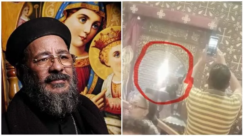 بيان القمص عبد المسيح بسيط بخصوص مقاطع الفيديو لظهور العذراء مريم في كنيسة مسطرد