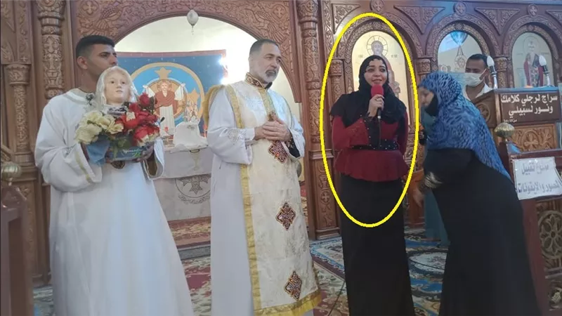 معجزة أم النور تبهر الجميع: شفاء فتاة غير مسيحية يرجع إليها نعمة البصر في كنيسة السيدة العذراء بقرية العزية بأسيوط