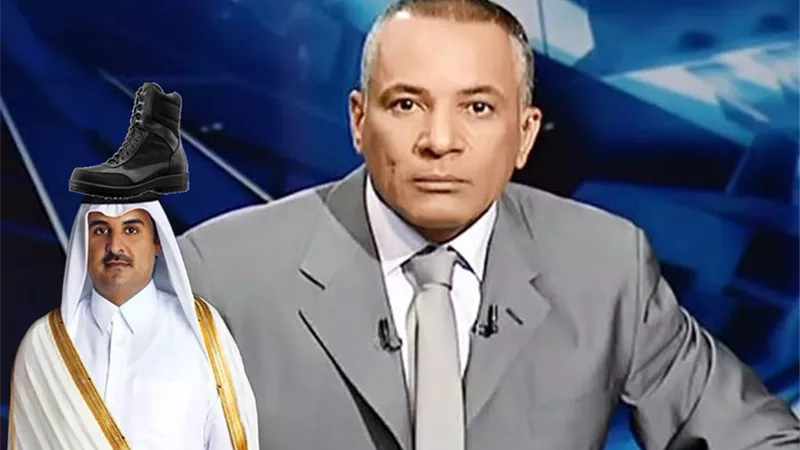 بالفيديو.. أحمد موسي يصرخ مهاجما قناة الجزيرة وتميم