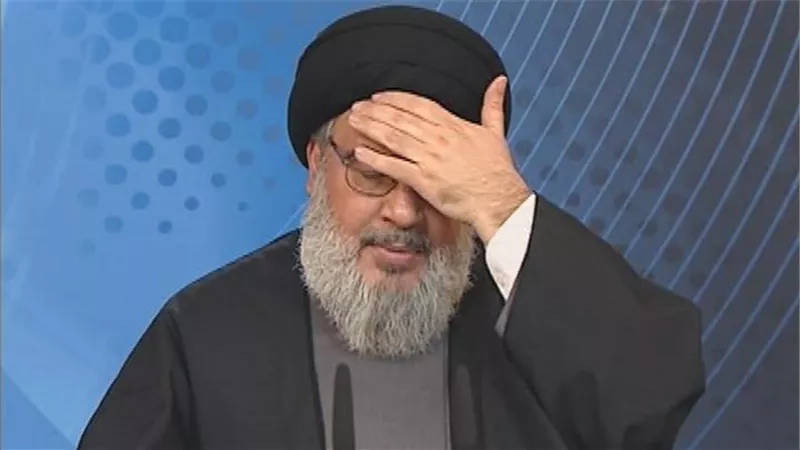 شاهد لقطات حية من قصف غير مسبوق  لمقر القيادة  لـ حزب الله ومحاولة اغتيال حسن نصر الله 