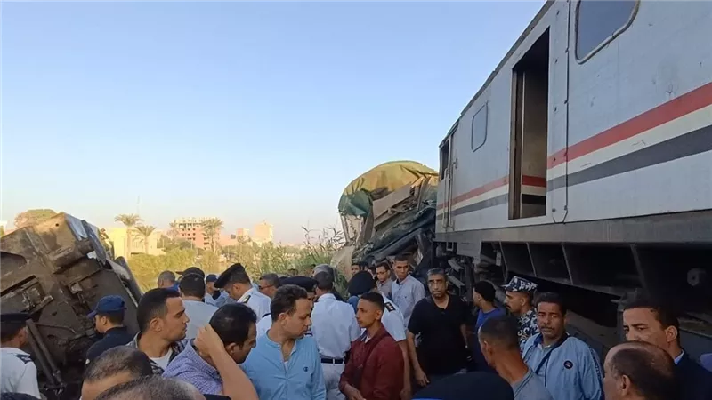 بيان هام من الصحه عن حصيلة حادث قطار مطروح .. 54 مصابًا و3 وفيات
