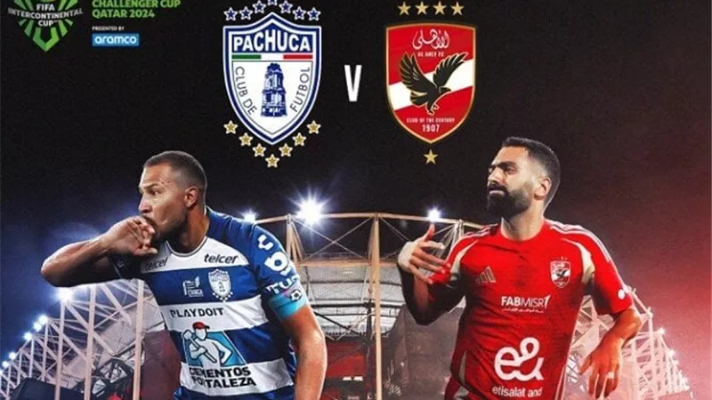 نزل التردد وشوف الماتش ببلاش : تردد القنوات  المجانية الناقلة لـ مباراة الأهلي وباتشوكا بكأس التحدي  مفاجأة بالتشكيل ومعلق المباراة 