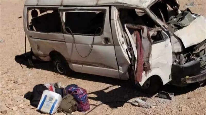 ننشر اسماء مصابين ميكروباص دير الانبا هيدرا بعد ارتفاع عددهم لـ٢١ وتفاصيل الحادث الصعب