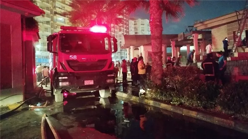 أول صور لجنازه يوستينا وإستير ضحايا حريق الزرايب.. لحظات لعب بريئة انتهت بمشهدٍ موجع