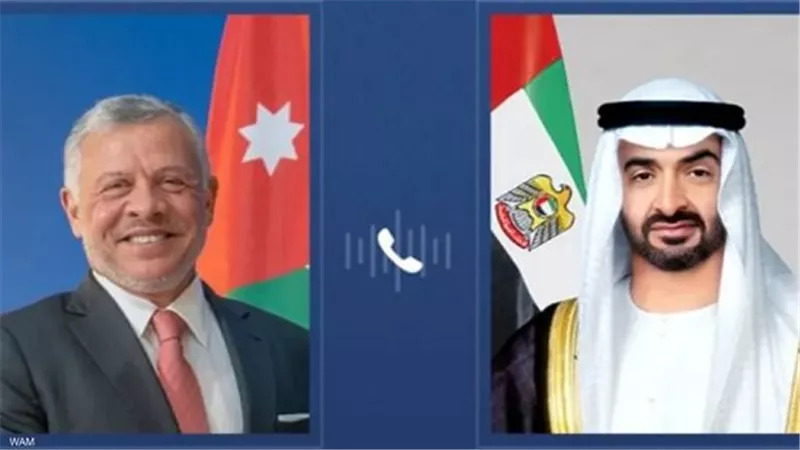 اعرف تفاصيل المكالمة التي جمعت بين رئيس الإمارات وبين ملك الأردن.. ما الذي سيحدث في الفترة القادمة؟؟