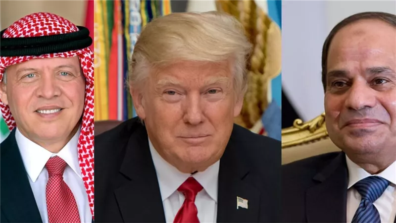 ترامب يثير جدلاً عالميًا بخططه لسيطرة أميركا على غزة: اجتماع ثلاثي مع السيسي وعبد الله والأزمة تتصاعد | ماذا سيحدث الأسبوع المقبل؟