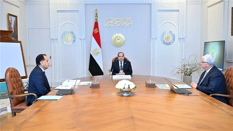 الرئيس السيسي يصدر توجيهات عاجلة للحكومة بشأن غزة 