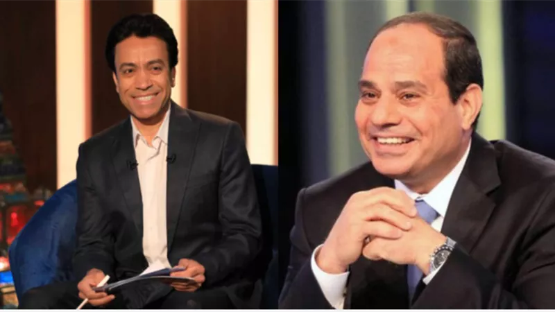 القاعة انفجرت ضحك: الرئيس السيسي يعلق علي  برنامج قطايف ويوجه رسالة مفاجئة لـ سامح حسين شاهد ما حدث بإفطار القوات المسلحة 