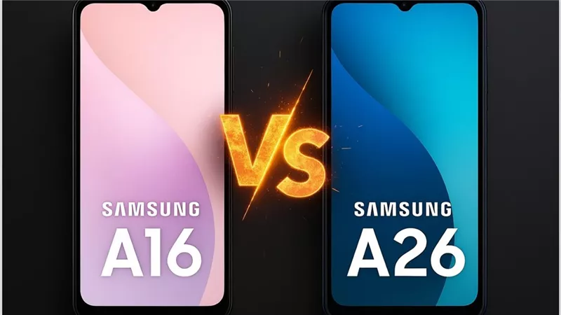 «فرق السعر هيخدعك؟».. مقارنة بين Samsung A16 وA26 تكشف المفاجأة في الشاشة والمعالج والكاميرا – اعرف الموبايل اللي يستاهل كل جنيه