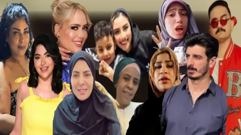 حملة قانونية ضد 11 بلوجر بعد اتهامهم بنشر محتوى خادش وتحذيرات من اتصالات النواب