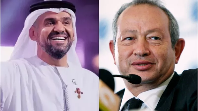 نجيب ساويرس يوجه رسالة خاصة إلى حسين الجسمي بعد حفل الساحل الشمالي والأخير يرد
