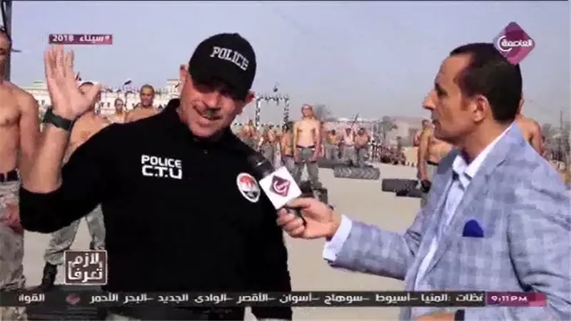 اللواء شريف زهير قبل رحيله بايام للرئيس السيسى بنطمن سيادتك يافندم أن قوات مكافحة الإرهاب جاهزة