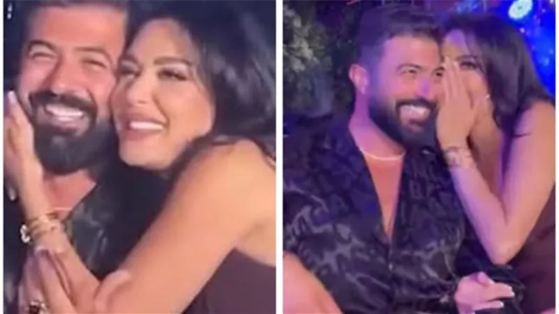 بعد التشكيك في غيرة زوجها..   سيف نبيل يرد على تعليقات  ظهوره مع سيرين عبد النور