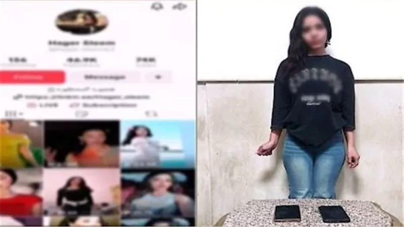 القبض على البلوجر هاجر سليم أو المعروفة باسم هاجر وجاكسون بتهمة  خدش الحياء العام