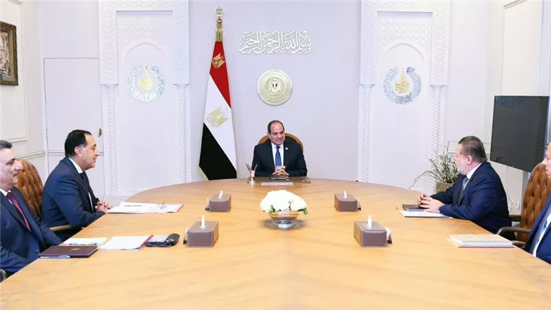 الرئيس السيسي يوجه بالاستمرار في نظام سعر صرف مرن وزيادة موارد النقد الأجنبي