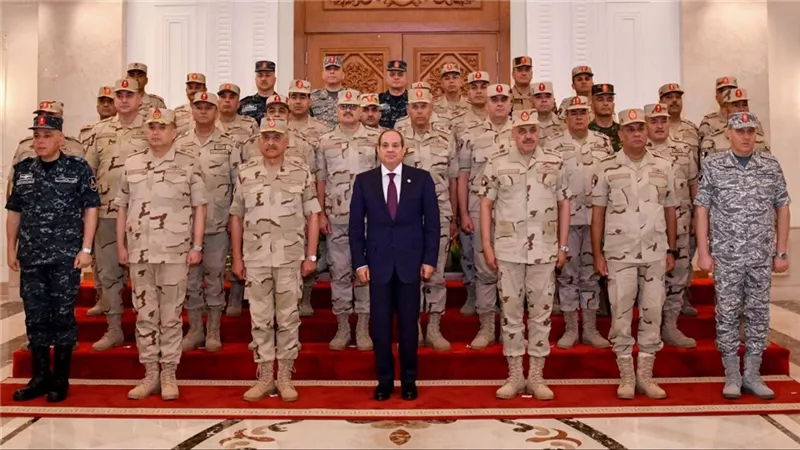 السيسي يترأس اجتماع المجلس الأعلى للقوات المسلحة في ذكرى نصر أكتوبر 52