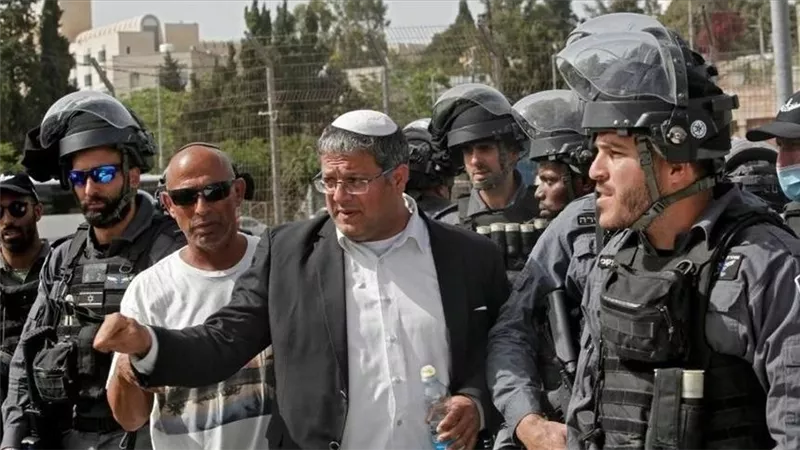  اقتحام بن غفير المسجد الأقصى مع مجموعة من  المستوطنين