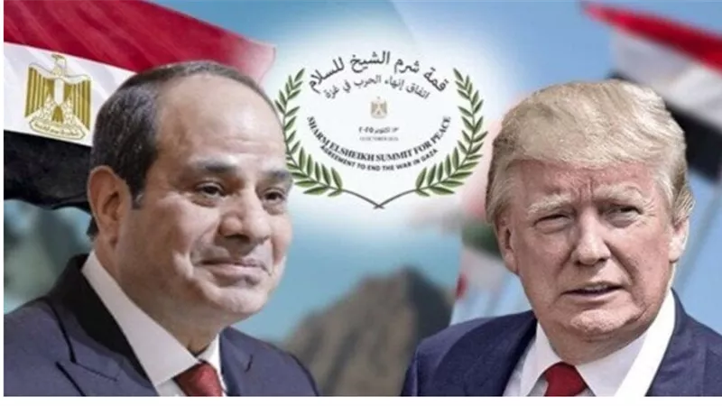 قمة شرم الشيخ تجمع السيسي وترامب بحضور 20 قائد من دول العالم  ابرزهم ماكرون