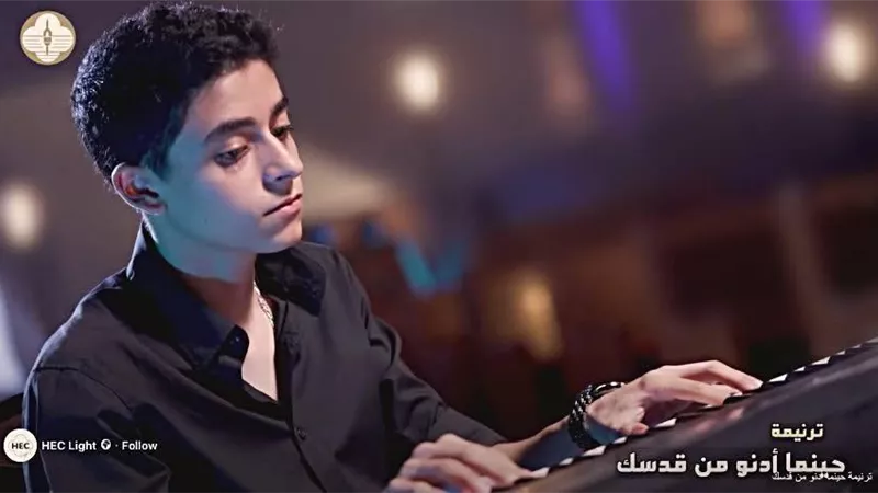 كنيسة مارمرقس تودّع  فريدي باسم إلى ملكوت السموات بعد نجاته المؤقتة من حادث طريق السويس