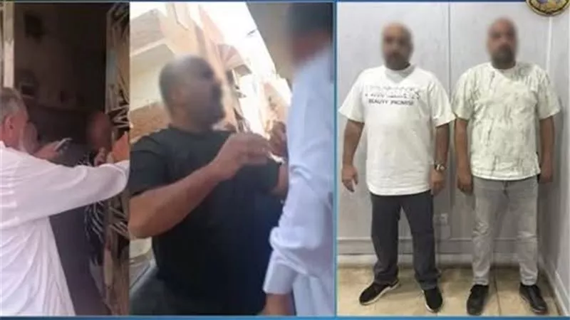 براءة المتهمين في واقعة مسن السويس بعد تصالح وتنازل عم غريب أمام المحكمة