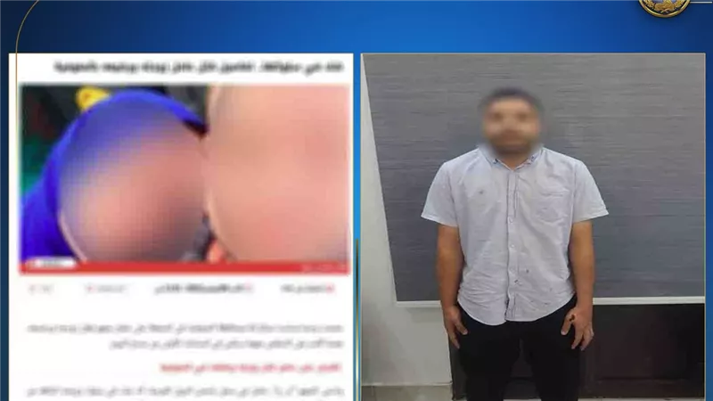 الداخلية تعلن القبض على المتهم بإنهاء حياة زوجته وطفله بقرية تلا بالمنوفية