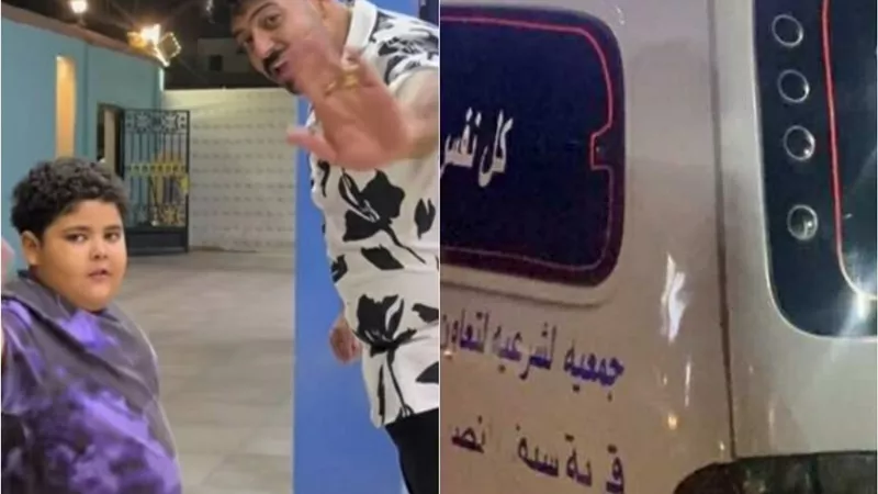 خروج جثمان إسماعيل الليثي من مستشفي ملوي التخصصي بعد إستخراج تصريح الدفن 