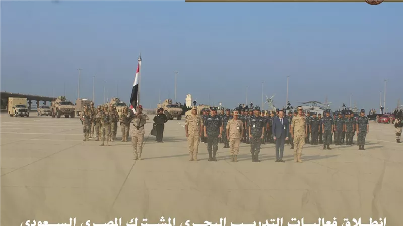 المتحدث العسكري: انطلاق التدريب البحري المشترك 