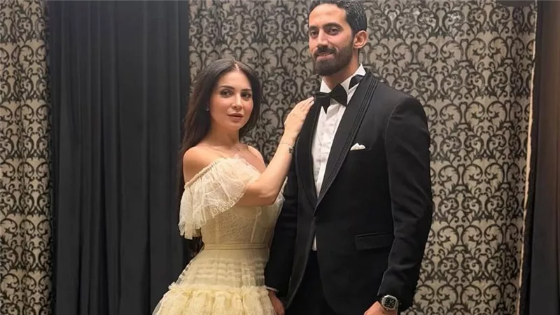 مي عز الدين تعلن زواجها رسميًا من مدرب اللياقة البدنية أحمد تيمور