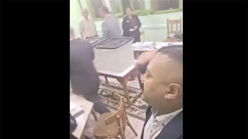 الهيئة الوطنية للانتخابات تعلق على واقعة فيديو الصناديق المفتوحة بالمنتزه للمرشح أحمد فتحي 