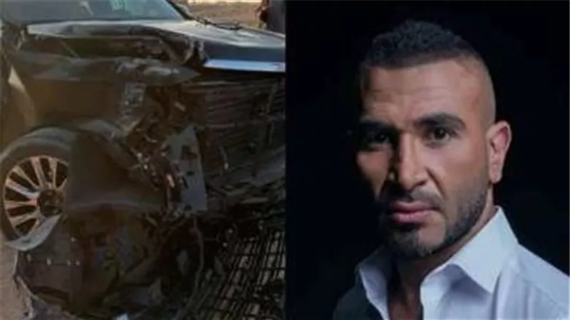 أول ظهور للفنان أحمد سعد بعد الحادث ويمازح الإعلامي عمرو أديب علي الهواء 