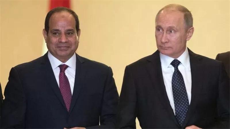 بوتين يهنئ السيسي بعيد ميلاده وننشر تصريحات الرئيس خلال مراسم وضع هيكل مفاعل الضبعة النووي