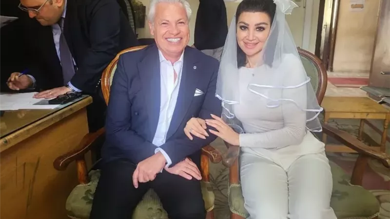 حفل زفاف أروى جودة ورجل الأعمال الإيطالي جون باتيست