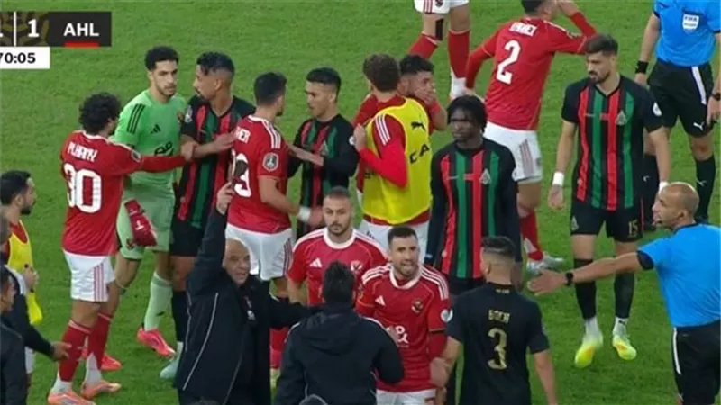 موقف النادي الأهلي بعد أحداث شغب مباراة الجيش المغربي: 