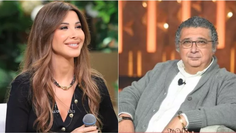 لو شوفت ماجد الكدواني هحضنه .. نانسي عجرم تفاجئ منى الشاذلي بتصريح يتصدر المواقع 