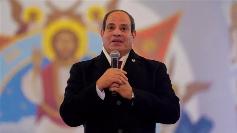 وصية الرئيس السيسي للمصريين أثناء مشاركته في قداس عيد الميلاد المجيد تثير ضجة