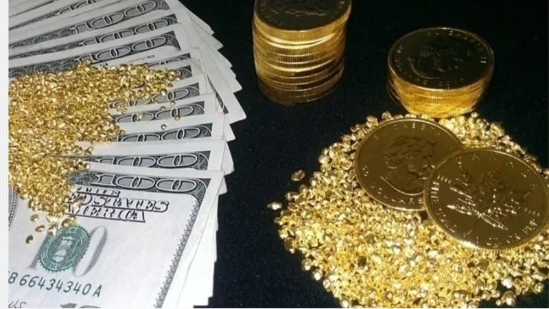 سعر الذهب يقفز 200 جنيه في مصر الأن رغم هبوط الدولار بقوة غير مسبوق