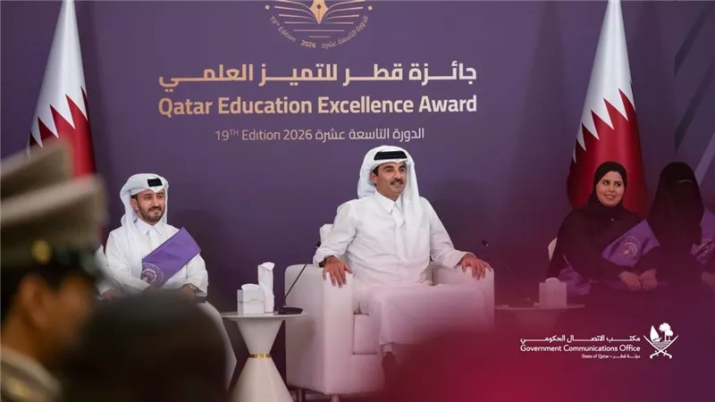 أمير قطر يرعى حفل جائزة قطر للتميز العلمي ويكرم 108 فائزين في دورتها التاسعة عشرة