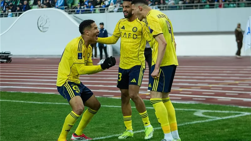 مباراة al-nassr vs arkadag النصر ضد أركاداج في كأس الاتحاد الآسيوي